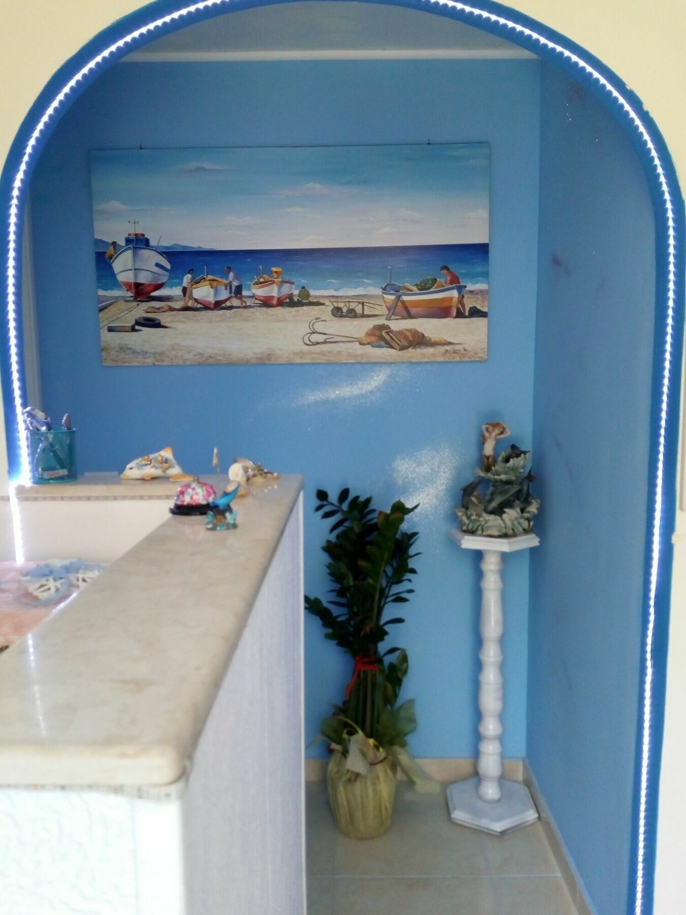 Beb I Delfini Di Casa Paola Bed & Breakfast มาสคาลิ ภายนอก รูปภาพ